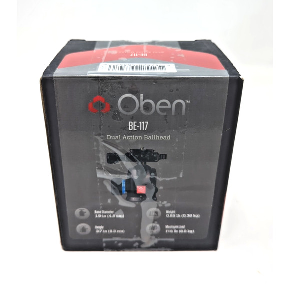 OBEN BE-117 BALL HEAD QR-20ACRA TYPE QUICK RELEASE PLATE fast shipping complete - Picture 1 of 2